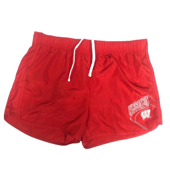Rivalry Threads  NCAA Wisconsin Badgers Women's Track Shorts L 12/14 - Picture 1 of 2